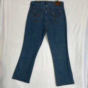 Ralph Lauren Jeans Co. Women Sz 14 Classic Bootcut Blue Jeans High Rise Stretch